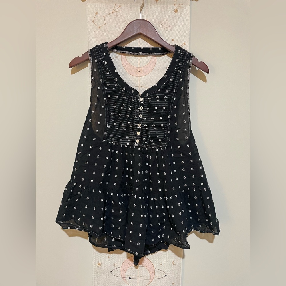 Free People backless tank top